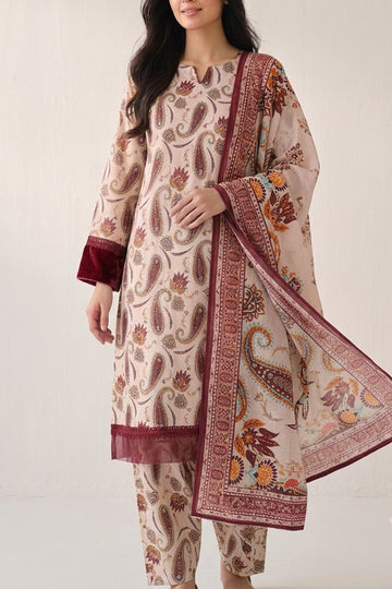 USP754PG426 Unstitched 3 PCS Lawn