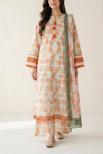 USP754PG426 Unstitched 3 PCS Lawn