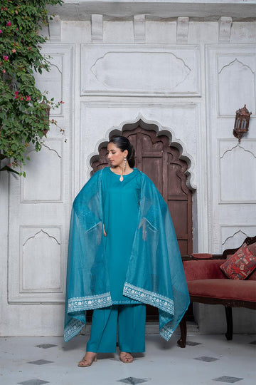 SE749PG426 Stitched 3 Pcs Embroidered Cambric
