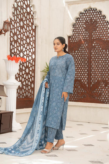 BPL751PG426 Stitched 3 PCS Lawn