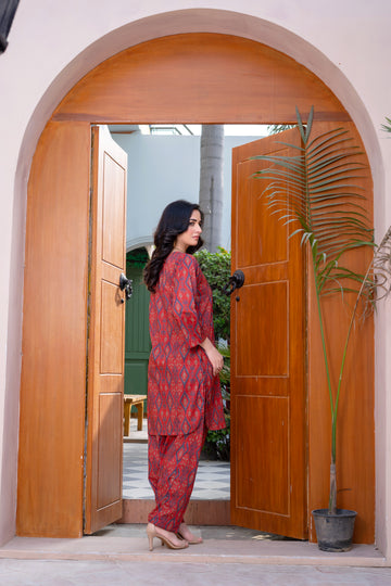 CSE723-PG725 Stitched Single Lawn Shirt