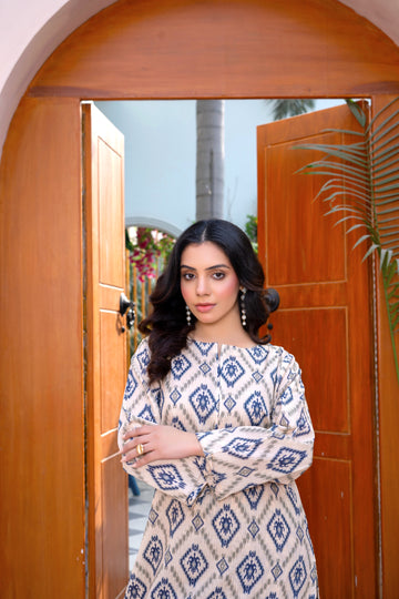 CSE723-PG725 Stitched Single Lawn Shirt