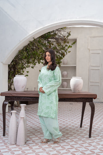 SC742PG126 Stitched 2 PCS Screen Print