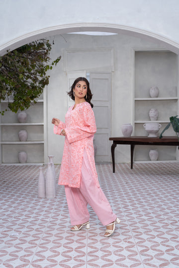 SC742PG126 Stitched 2 PCS Screen Print