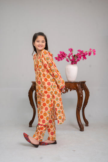 KPL739-PG1225 Stitched 2 Pc Lawn