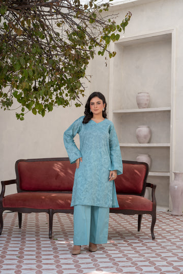 SC742PG126 Stitched 2 PCS Screen Print